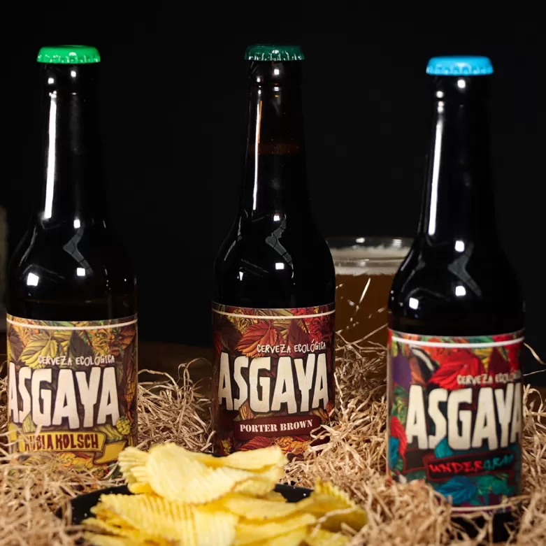 PACK DE CERVEZAS ECOLÓGICAS ASGAYA